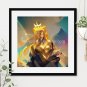 Queen of Gold #24 Printable Abstract Art Digital Download