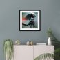 Alien Lifeform Printable Square Abstract Art Digital Download