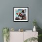 Abstract Nurses Printable Square Abstract Art Digital Download