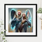 Archangels Printable Square Abstract Art Digital Download
