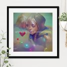 Beautiful Love #2 Printable Square Abstract Art Digital Download