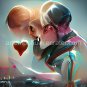 Beautiful Love #4 Printable Square Abstract Art Digital Download