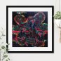 Two Women Villagers - Javanese Batik Wall Art - Home Decor / Wall Hanging - Beautiful Home