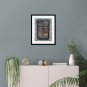 Wedding Couple - Javanese Batik Wall Art - Home Decor / Wall Hanging - Beautiful Home