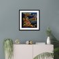 Two Men Fishing - Javanese Batik Wall Art - Home Decor / Wall Hanging - Beautiful Home
