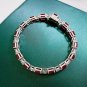 S925 Sterling Silver Red Crystal Bracelet