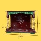 Wooden Puja Mandir  Hindu Temple  Pooja Ghar Mandapam Worship
