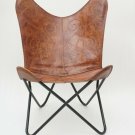 Indian Handmade Butterfly Leather Chair - Musical Design Stylish
