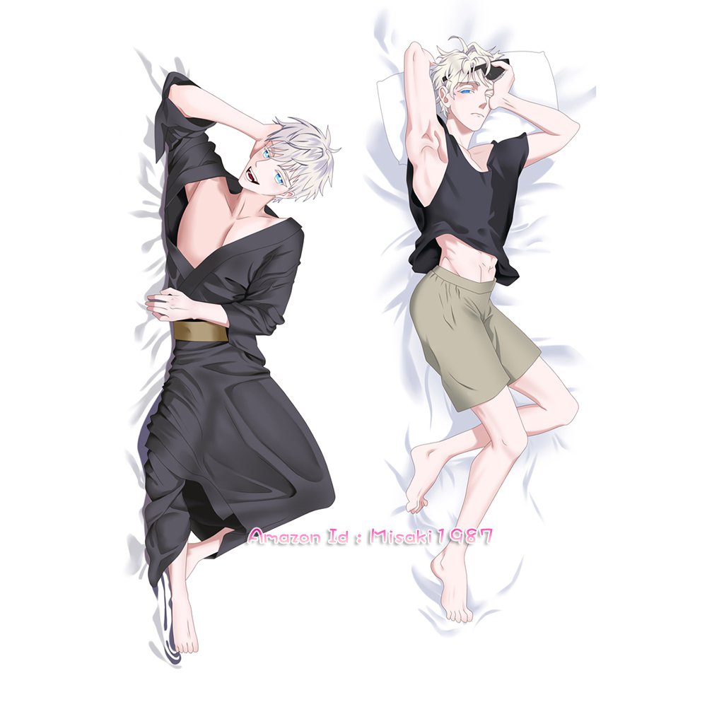 Jujutsu Kaisen Gojo Satoru Anime Dakimakura Hugging Body Pillow Case Cover 03