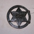 ROCK REBEL Sheriff Badge Metal Belt Buckle