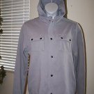 HOT TOPIC Shout House Gray Fleece Size Small Hooded Jacket