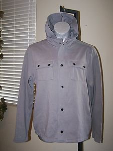 HOT TOPIC Shout House Gray Fleece Size Small Hooded Jacket
