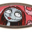 Disney Nightmare Before Christmas Sally Pink Metal Belt Buckle