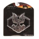 Xbox 360 Halo Reach United Nations Space Commend Eagle Logo Metal Belt Buckle