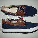 The Riding Club Men's sz 12 Boat Sneaker Navy Blue Shoes