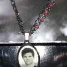 Hot Topic NECA Eclipse Framed Jacob Double Chain Necklace - New on Damaged Card