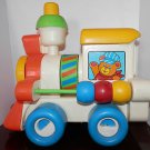 Vintage CBS Toys Busy Choo Choo Train Child Guidance Learning Toy 1982 USA Made