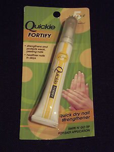 Quickie Fortify 5 Second Quick Dry Nail Strengthener TFH RACKS Swipe N' Go Tip