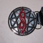 Slipknot Logo Star Medal Belt Buckle