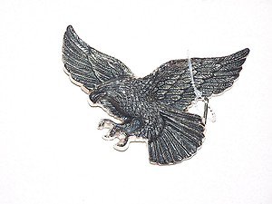 Hot Topic ROCK REBEL American Eagle Metal Belt Buckle