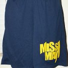 MISS MAY I Levi Benton Metalcore Yellow Logo Blue X-Large Shorts