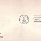 Scott 1264 5 Cent Churchill Memorial Uncacheted First Day Cover 5/13/65 Folton