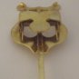Vintage Bruno Music Sheet Holder BrassColor - Great Vintage Condition USA Made