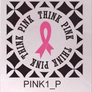 Breast Cancer Awareness - Think Pink with Breast Cancer Ribbon - Vehicle Decal