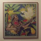 Daisy de Puthod Pastel Painting of John Bayley - 1986 - Album Cover Art - OOAK