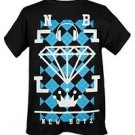 Hot Topic New Boyz Diamond Slim-Fit Size X-Small T-Shirt NWOT