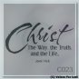 Christ The Way, The Truth, and The Life Custom Wall Vinyl Decal