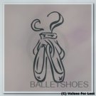 Ballet Shoes - Dancing Shoes - Tap Shoes Custom Wall Vinyl Decal