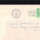 Scott UX55 5c U.S. Postage Abraham Lincoln Postcard 1/4/68 First Day Issue FDC