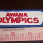Red White and Blue Awana Olympics Patch