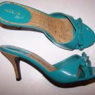 MADELINE STUART Madge Women sz 8 Green Sandal Heel Shoe