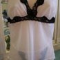 LADY PRINCESS White Camisole / Thong Set sz M