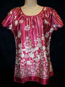Mahek Women's Career Top Dark Pink Medium