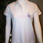 LINE UP Womans Medium White Golf Blouse Top