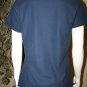 LINE UP Womans Large Navy Golf Blouse Top