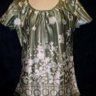 Mahek Women's Career Top Green Small