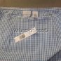 Kim Rogers Skort -Blue/Turquoise/White - Sz. 8 NWT