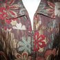 Erin London Ladies Brown Flower Blazer - PS