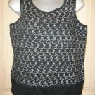 David Brooks Tank Top - Black - Large - NWT