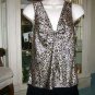 CINEMA ETOILE Cheetah Print Camisole Small