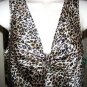 CINEMA ETOILE Cheetah Print Camisole Small