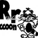 Animal / Insect Monogram Wall Vinyl - Letter R r Raccoon 12" x 12" Vinyl Decal