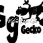Animal / Insect Monogram Wall Vinyl - Letter G g Gecko 12" x 12" Vinyl Decal