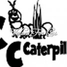 Animal / Insect Monogram Wall Vinyl - Letter C c is Caterpillar Vinyl Decal