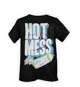 HOT TOPIC Cobra Starship Hot Mess Slim-Fit Size Large T-Shirt