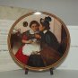 Knowles - Gossiping in the Alcove Rockwell Society of America Collectible Plate